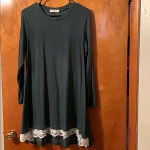 Long sleeve oversized tunic